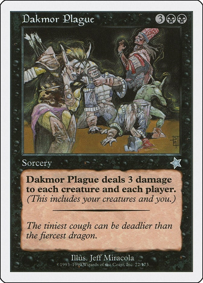 Image for Dakmor Plague (72) - Magic: The Gathering