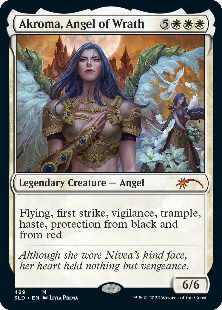 Image for Akroma, Angel of Wrath (489) (SLD) - Magic: The Gathering
