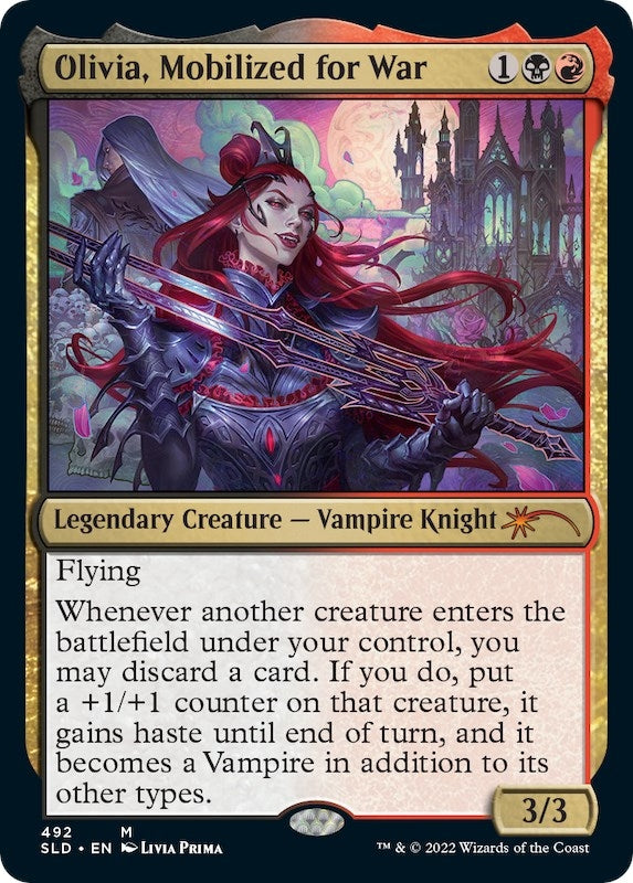 Image for Olivia, Mobilized for War (492) - Magic: The Gathering