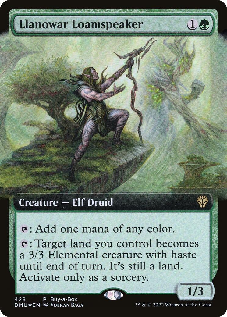 Image for Llanowar Loamspeaker (428) (BABP) - Magic: The Gathering