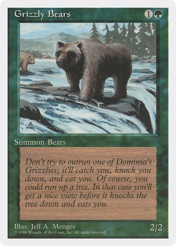 Image for Grizzly Bears - Magic: The Gathering