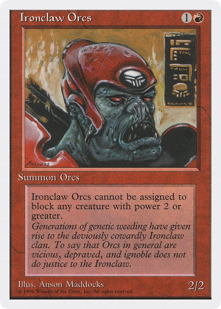 Image for Ironclaw Orcs - Magic: The Gathering