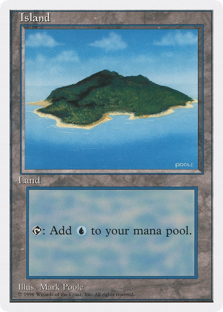 Image for Island (B) (57) - Magic: The Gathering