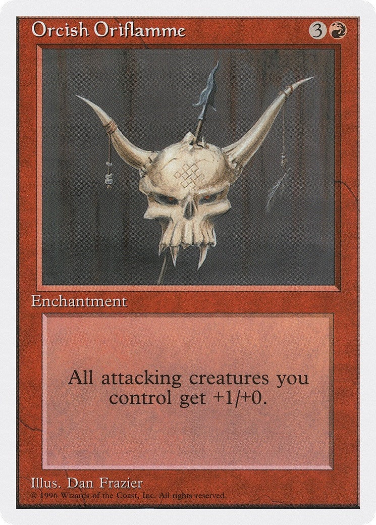 Image for Orcish Oriflamme - Magic: The Gathering