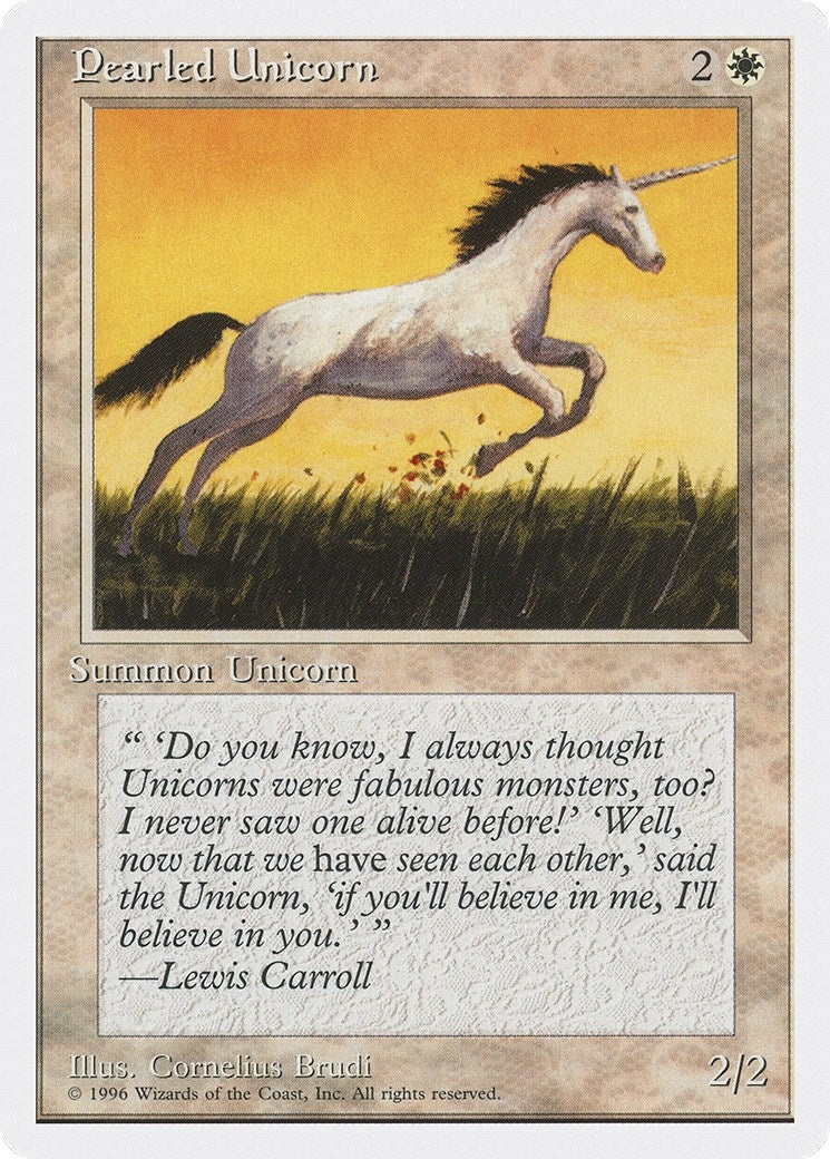 Image for Pearled Unicorn - Magic: The Gathering