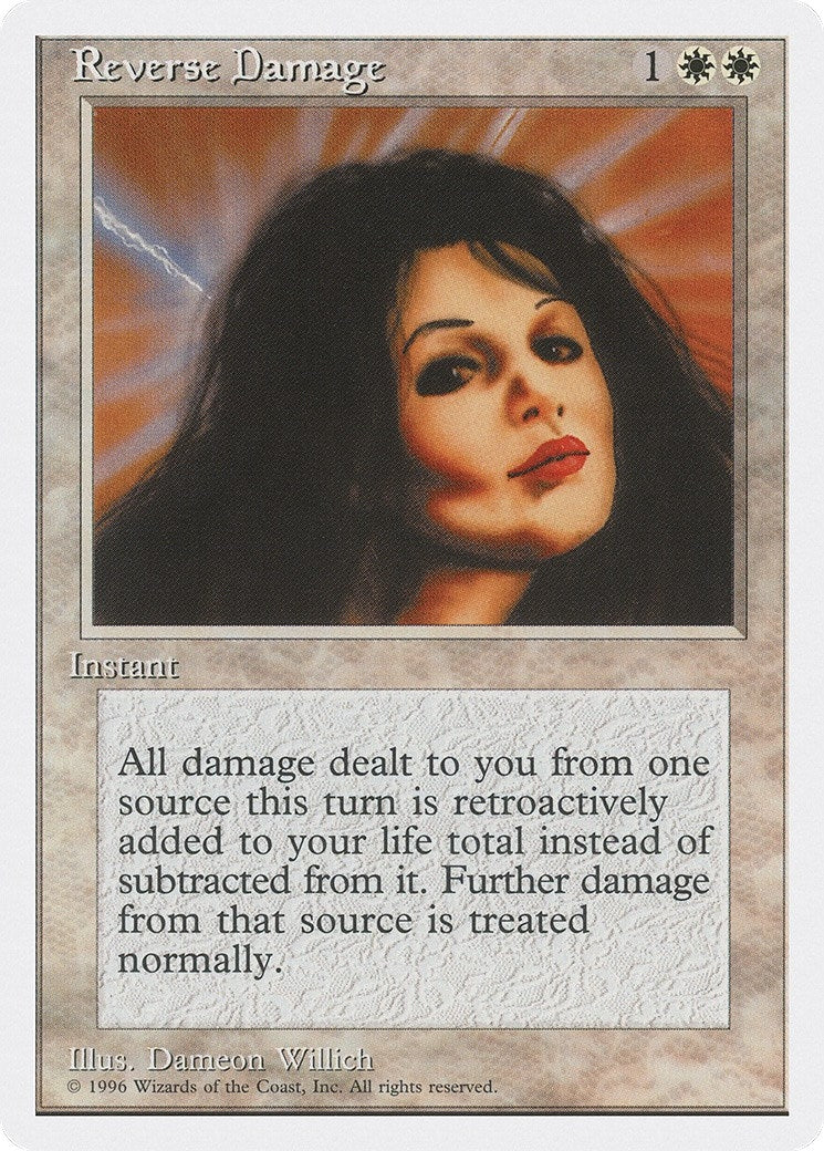 Image for Reverse Damage - Magic: The Gathering