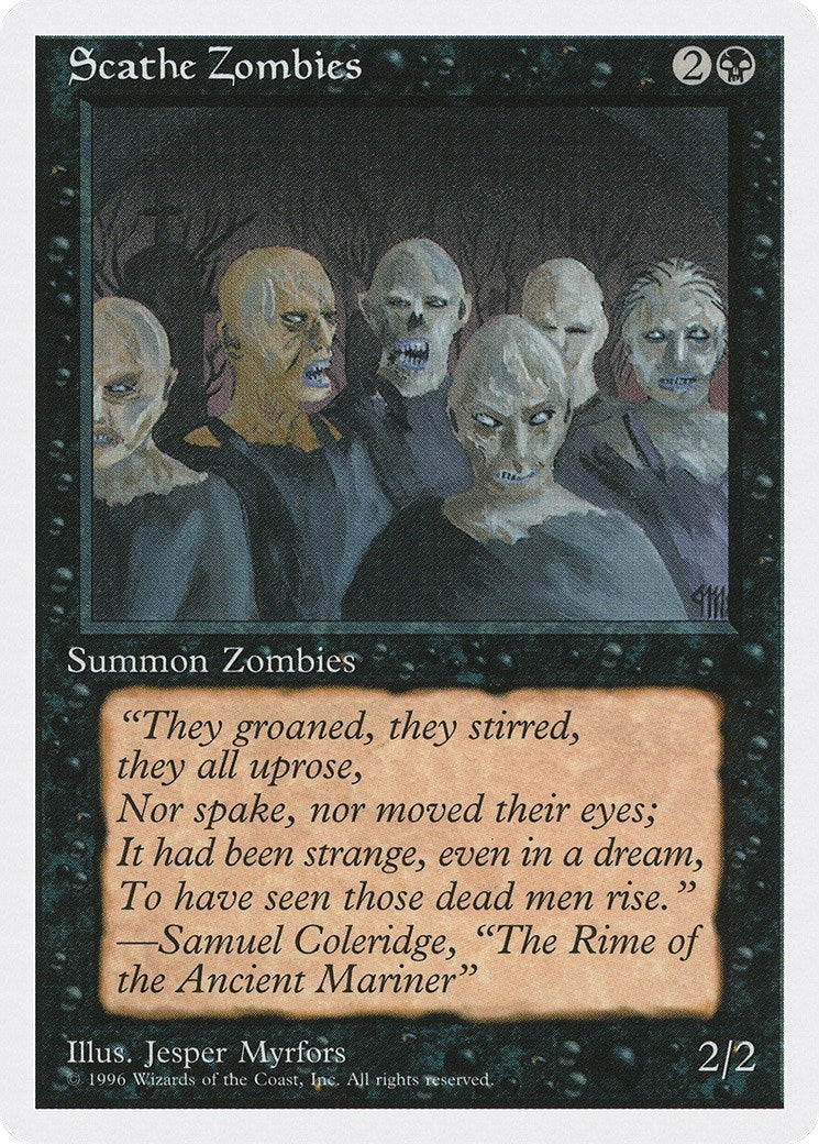 Image for Scathe Zombies - Magic: The Gathering
