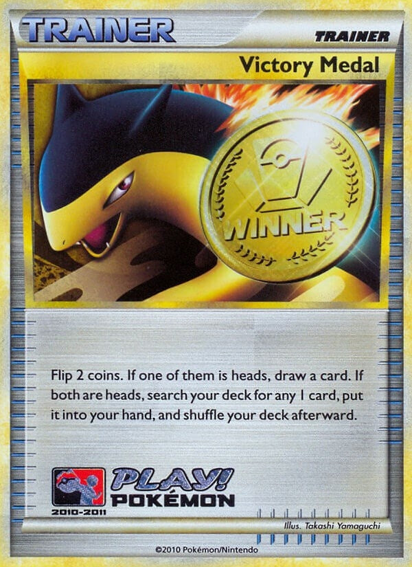 Image for Victory Medal - 2010-2011 (Battle Road Spring) (PR) - Pokemon