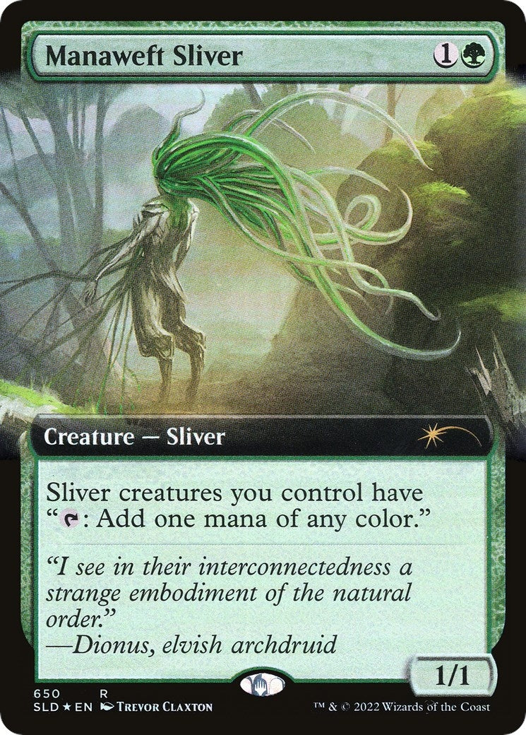 Image for Manaweft Sliver (Extended Art) (650) - Magic: The Gathering