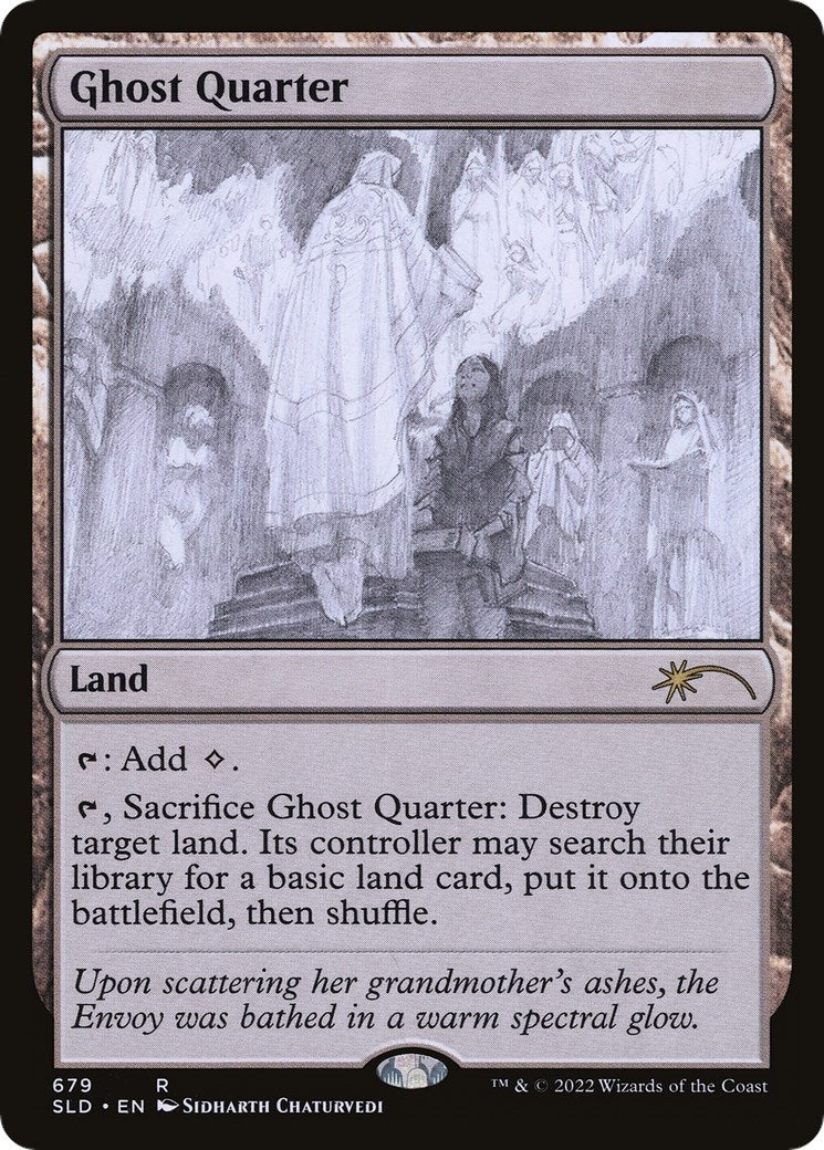 Image for Ghost Quarter (679) (679) - Magic: The Gathering