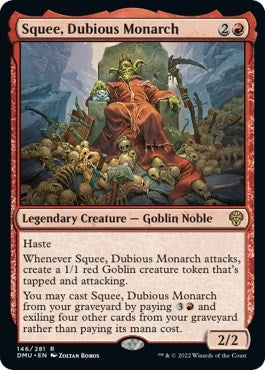 Image for Squee, Dubious Monarch (146) (DMU) - Magic: The Gathering