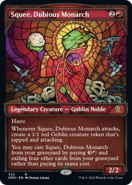 Image for Squee, Dubious Monarch (Textured Foil) (332) (DMU) - Magic: The Gathering