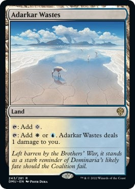Image for Adarkar Wastes (243) (DMU) - Magic: The Gathering