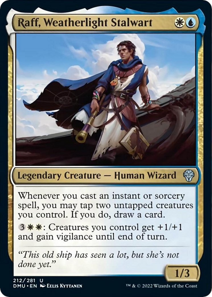 Image for Raff, Weatherlight Stalwart (212) (DMU) - Magic: The Gathering