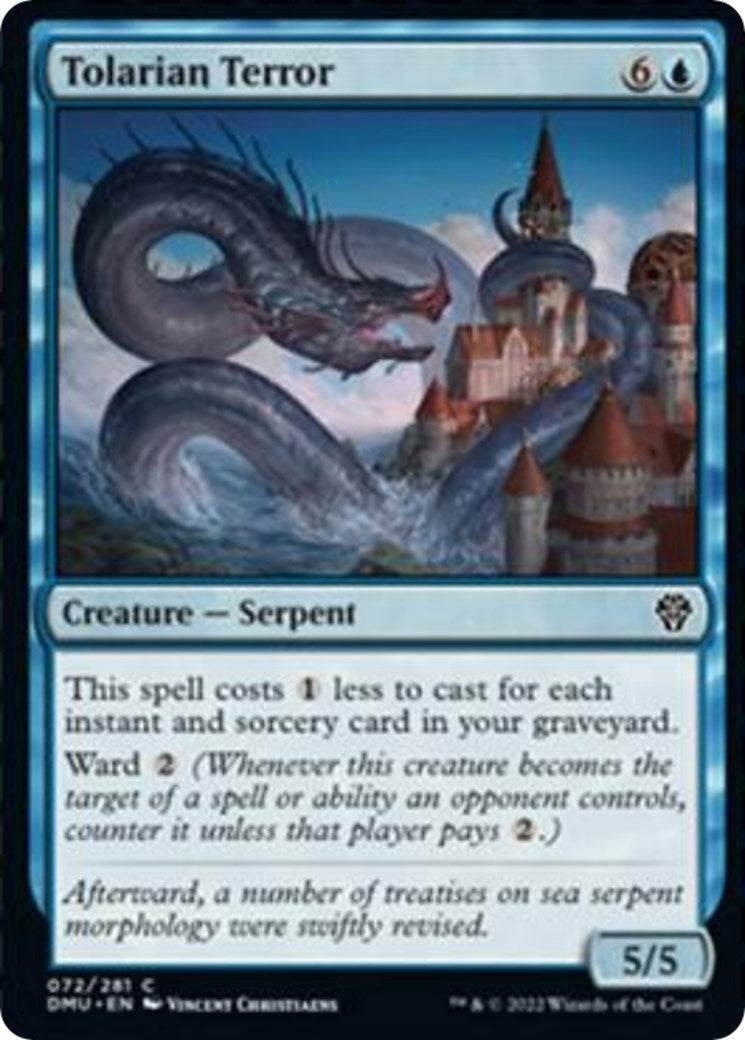Image for Tolarian Terror (72) (DMU) - Magic: The Gathering