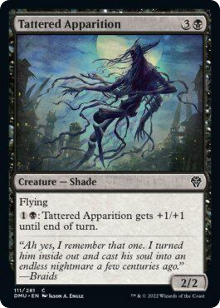 Image for Tattered Apparition (111) (DMU) - Magic: The Gathering