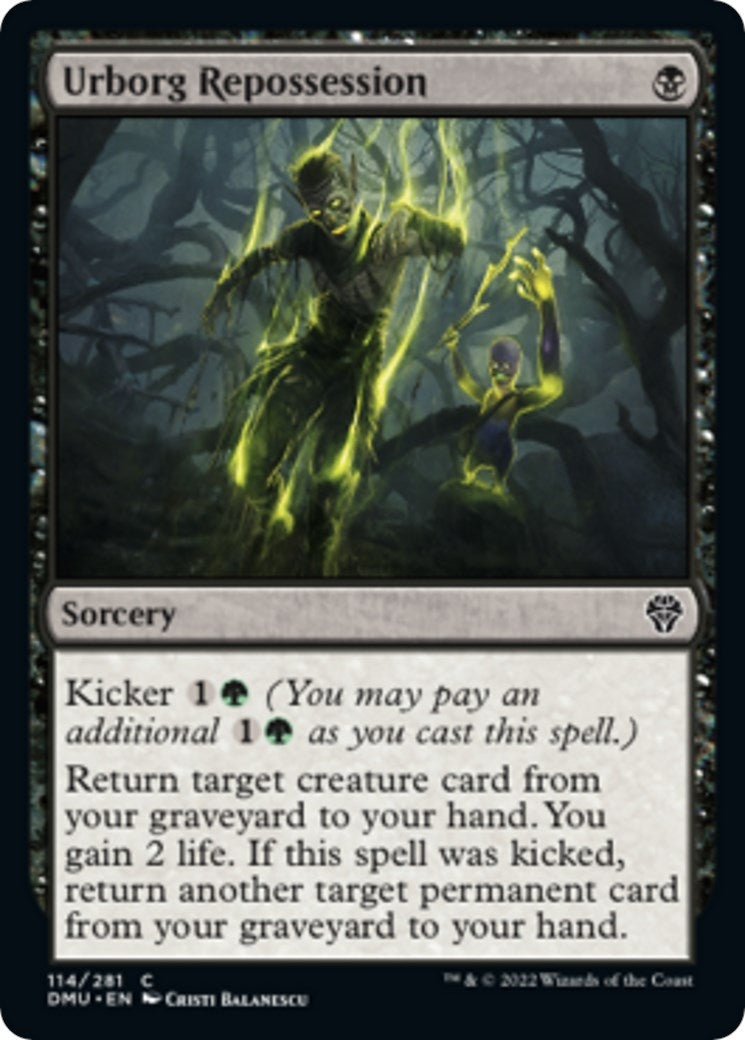 Image for Urborg Repossession (114) (DMU) - Magic: The Gathering