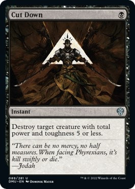 Image for Cut Down (89) (DMU) - Magic: The Gathering