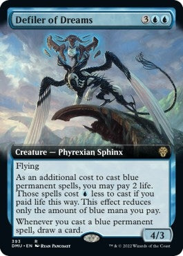 Image for Defiler of Dreams (Extended Art) (393) (DMU) - Magic: The Gathering