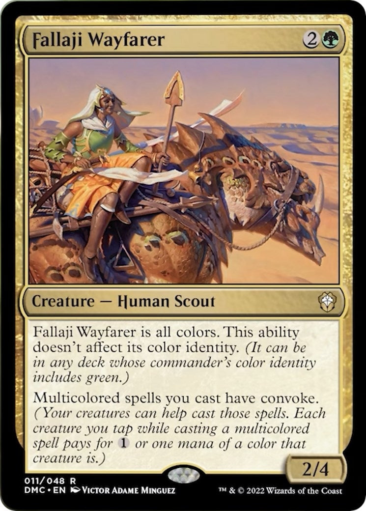 Image for Fallaji Wayfarer (11) (DMC) - Magic: The Gathering