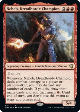 Image for Neheb, Dreadhorde Champion (125) (DMC) - Magic: The Gathering