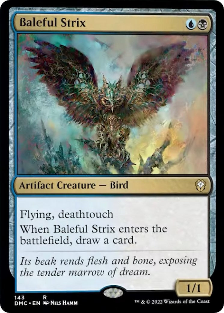 Image for Baleful Strix (143) (DMC) - Magic: The Gathering