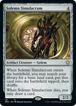 Image for Solemn Simulacrum (191) - Magic: The Gathering