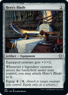 Image for Hero's Blade (186) - Magic: The Gathering