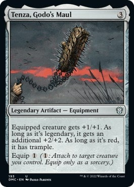Image for Tenza, Godo's Maul (193) - Magic: The Gathering