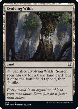 Image for Evolving Wilds (208) - Magic: The Gathering