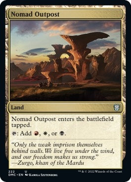 Image for Nomad Outpost (222) - Magic: The Gathering