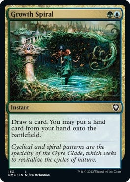 Image for Growth Spiral (153) - Magic: The Gathering