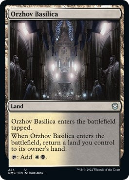 Image for Orzhov Basilica (224) - Magic: The Gathering