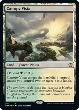 Image for Canopy Vista (201) - Magic: The Gathering