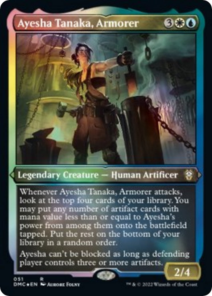 Image for Ayesha Tanaka, Armorer (Foil Etched) (51) - Magic: The Gathering