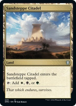 Image for Sandsteppe Citadel (229) - Magic: The Gathering
