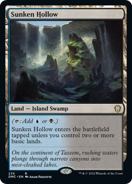 Image for Sunken Hollow (235) - Magic: The Gathering