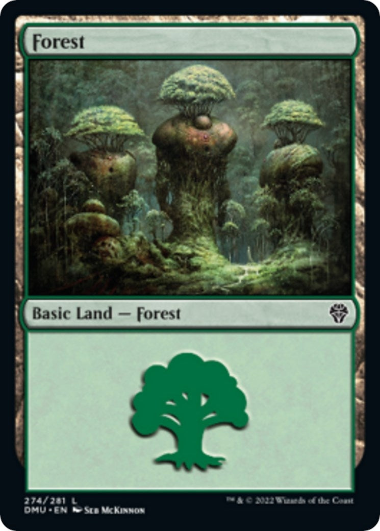 Image for Forest (274) (274) (DMU) - Magic: The Gathering