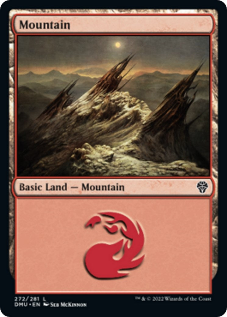 Image for Mountain (272) (272) (DMU) - Magic: The Gathering