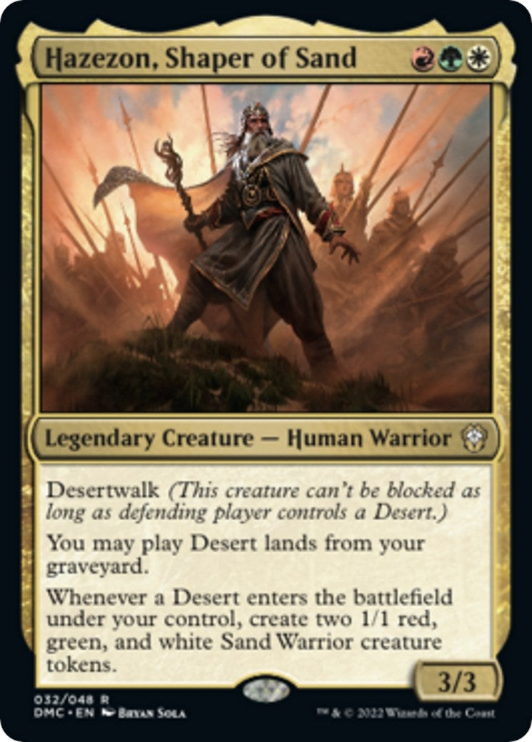 Image for Hazezon, Shaper of Sand (32) - Magic: The Gathering