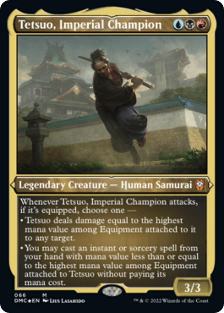 Image for Tetsuo, Imperial Champion (Foil Etched) (66) - Magic: The Gathering