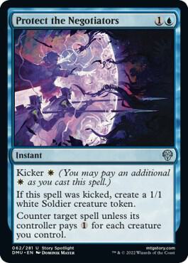 Image for Protect the Negotiators (62) - Magic: The Gathering