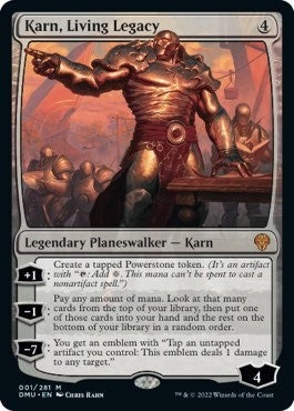 Image for Karn, Living Legacy (1) - Magic: The Gathering
