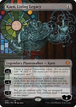 Image for Karn, Living Legacy (Borderless) (372) - Magic: The Gathering