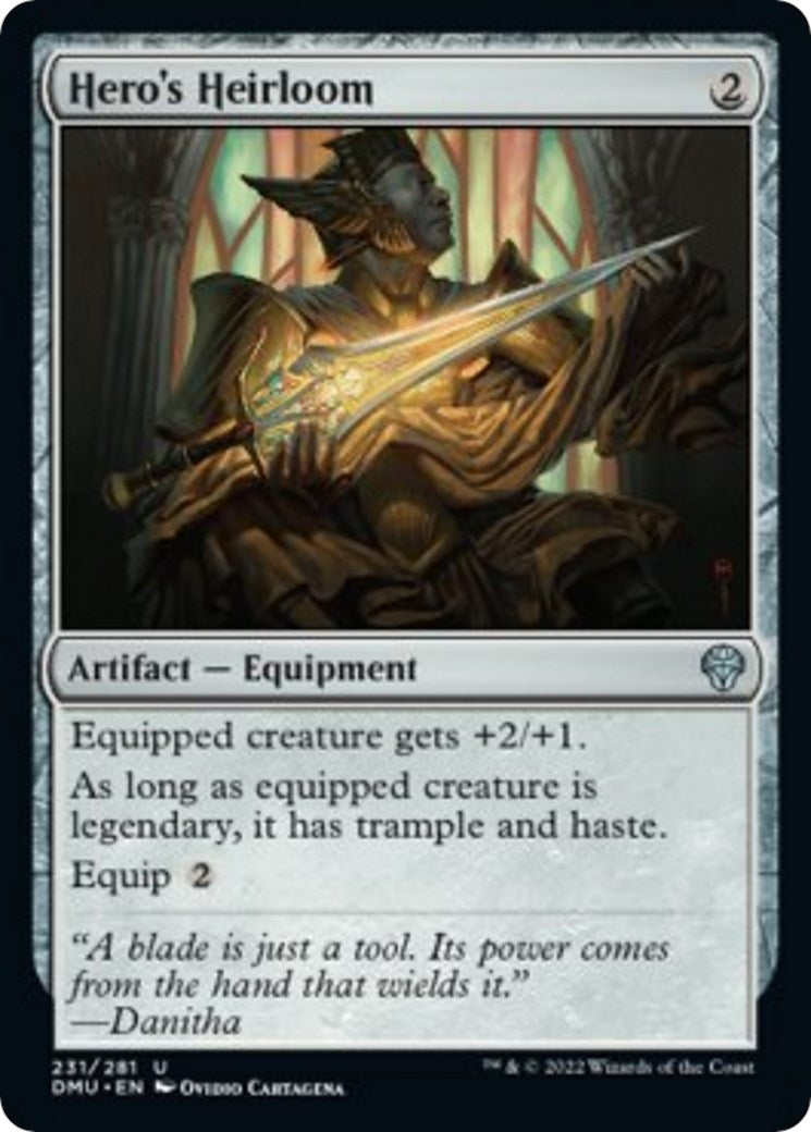 Image for Hero's Heirloom (231) (DMU) - Magic: The Gathering