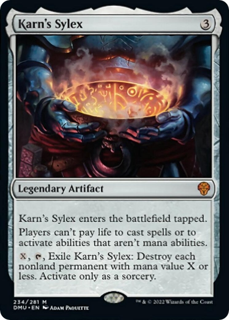 Image for Karn's Sylex (234) - Magic: The Gathering