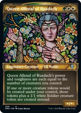Image for Queen Allenal of Ruadach (Showcase) (309) (DMU) - Magic: The Gathering