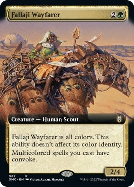 Image for Fallaji Wayfarer (Extended Art) (87) - Magic: The Gathering
