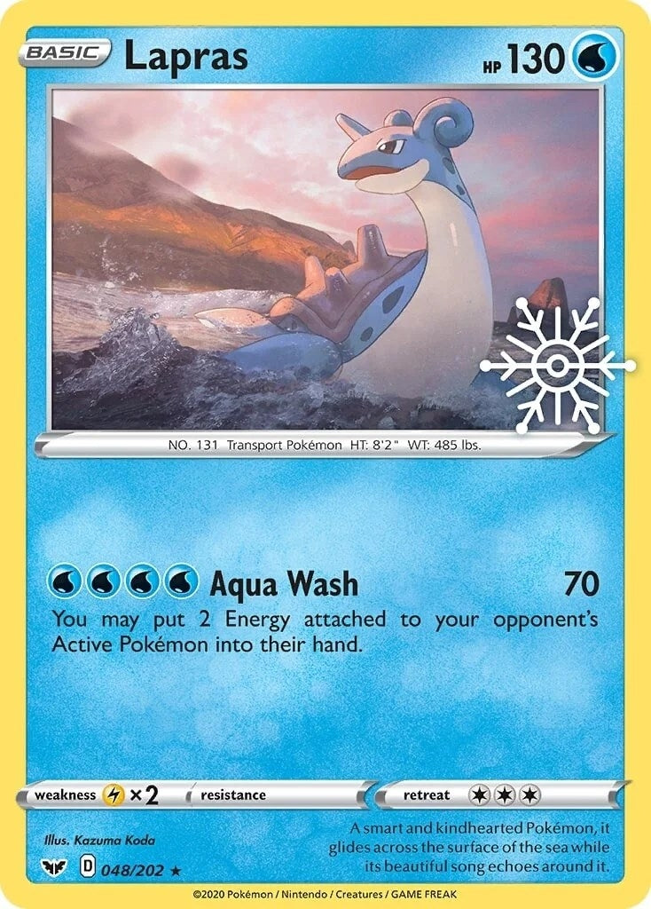Image for Lapras - 048/202 (Holiday Calendar) (048/202) (MCAP) - Pokemon