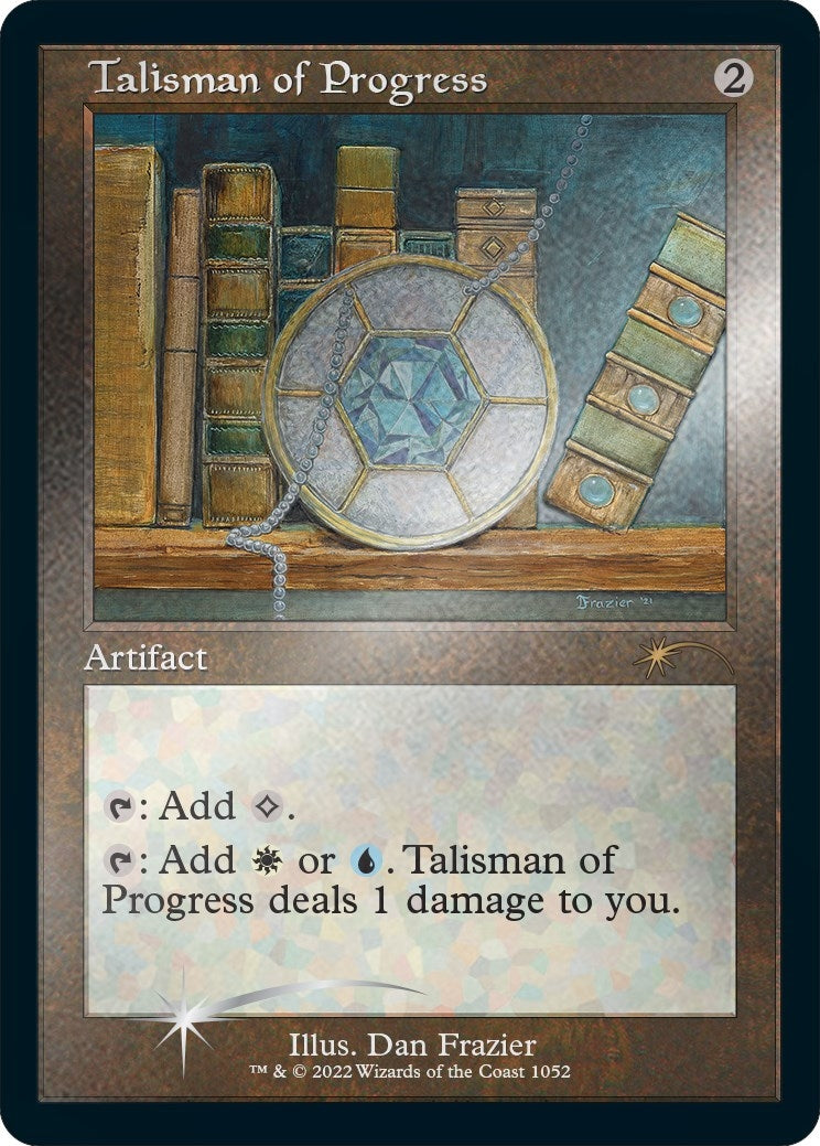 Image for Talisman of Progress (Retro Frame) (Foil Etched) (1052) - Magic: The Gathering